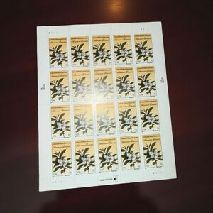 US Scott ‘99  #3314 33 Cent John & William Bartram Botanists Sheet of 20 Stamps